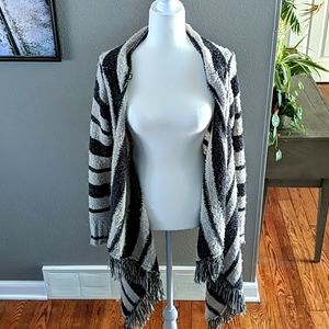 Striped cardigan